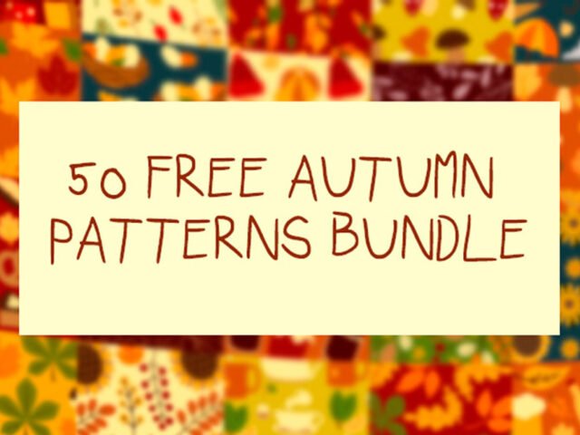 50 Autumn Patterns Bundle