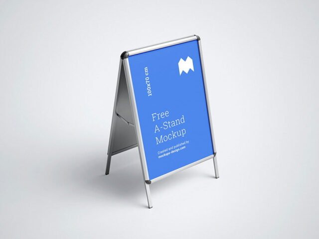 A-Stand Mockup