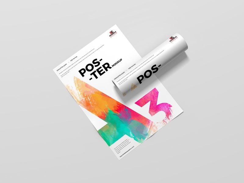 A3 Poster Mockup