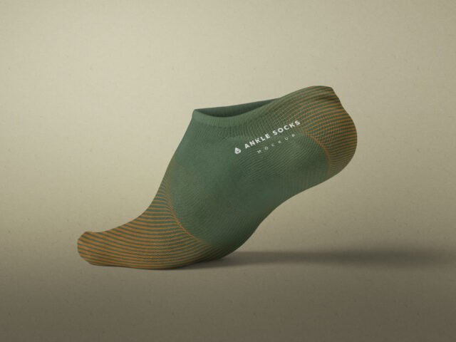 Ankle Socks Mockup