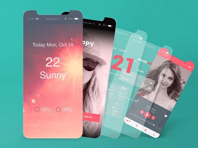 App Presentation Mockups