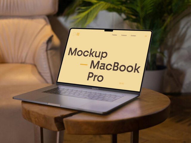 Apple MacBook Pro Mockups PSD