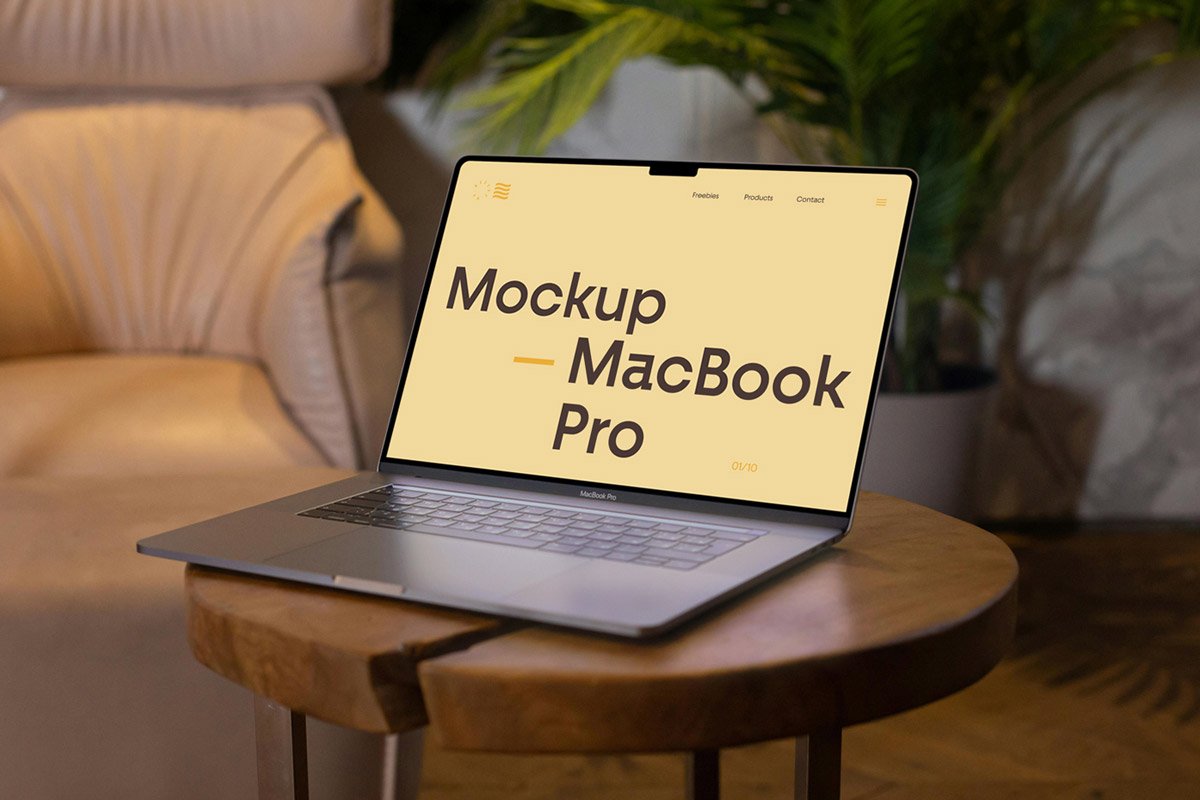 Apple MacBook Pro Mockups PSD