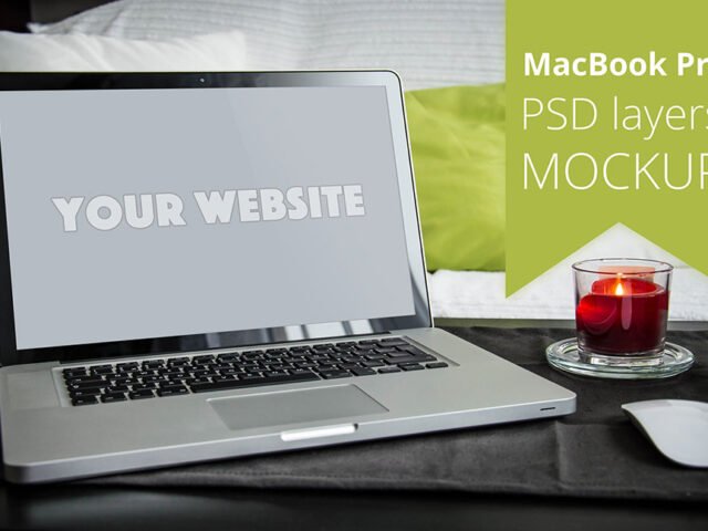 Apple MacBook Pro PSD Mockup