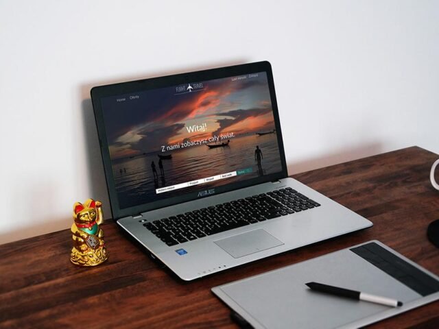 Asus Laptop Mockup