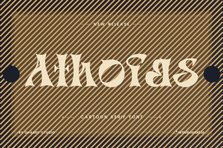 Athofas font preview