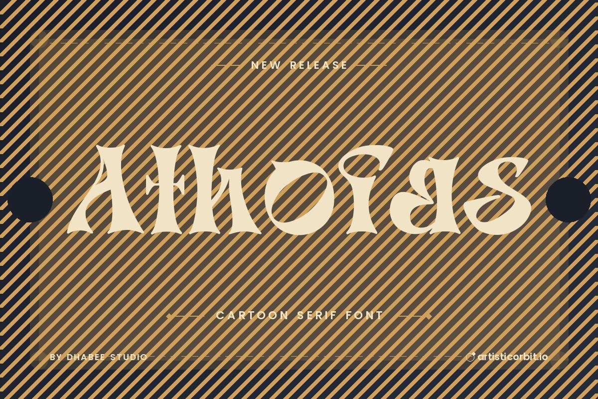 Athofas font preview
