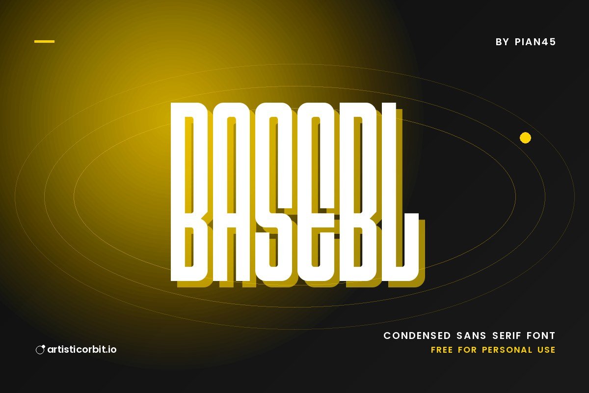 Basebold font preview