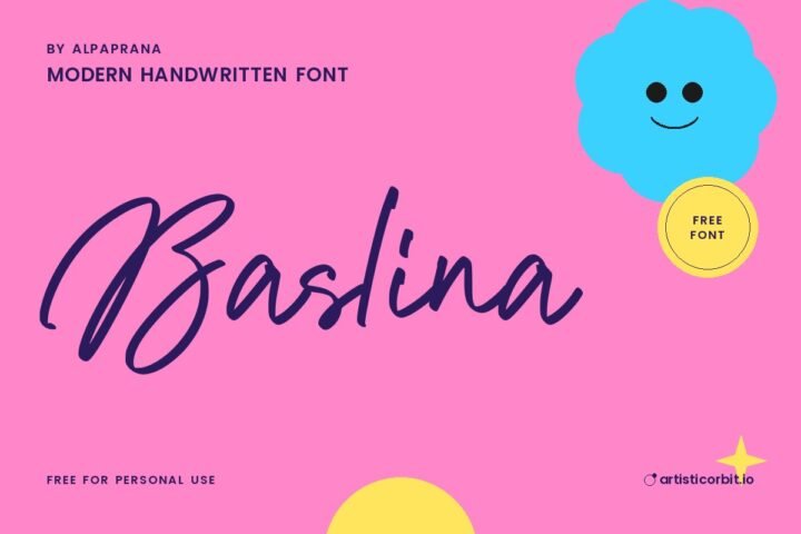 Baslina font preview