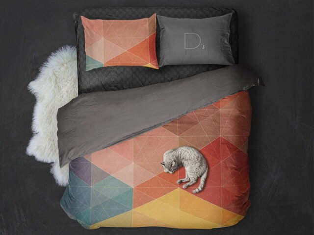 Bed Linen Mockup