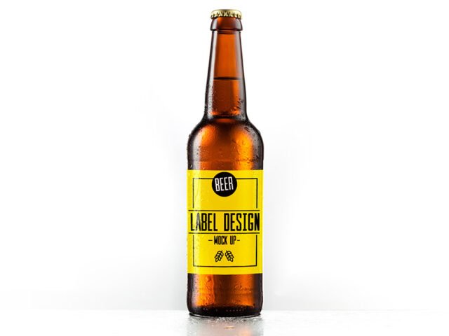 Beer Label Mockup