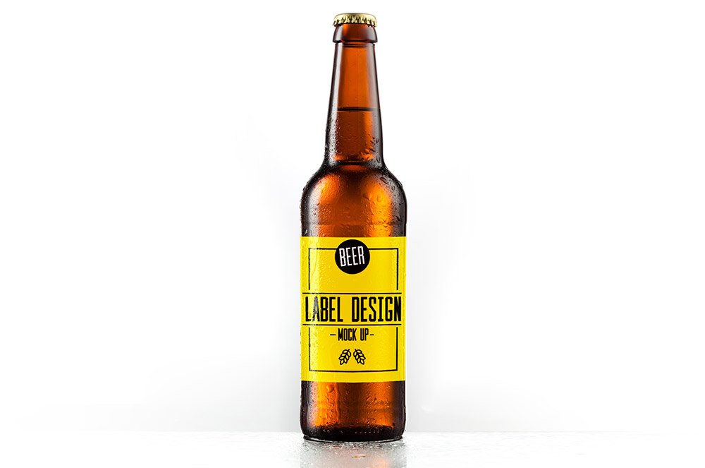 Beer Label Mockup