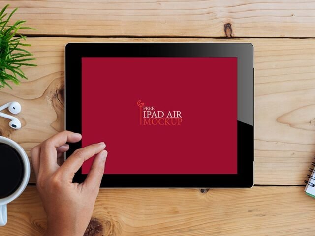 Best Free iPad Air Mockup