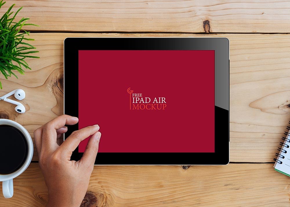 Best Free iPad Air Mockup