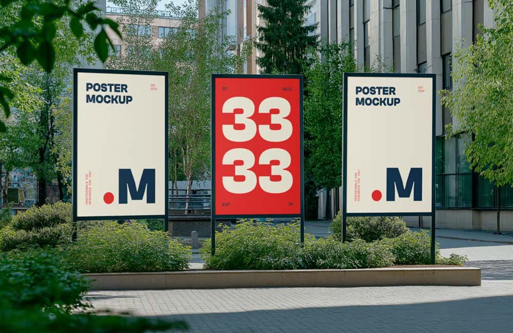 Big City Poster Mockup