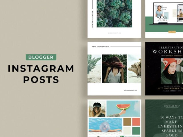 Blogger Instagram Post Templates