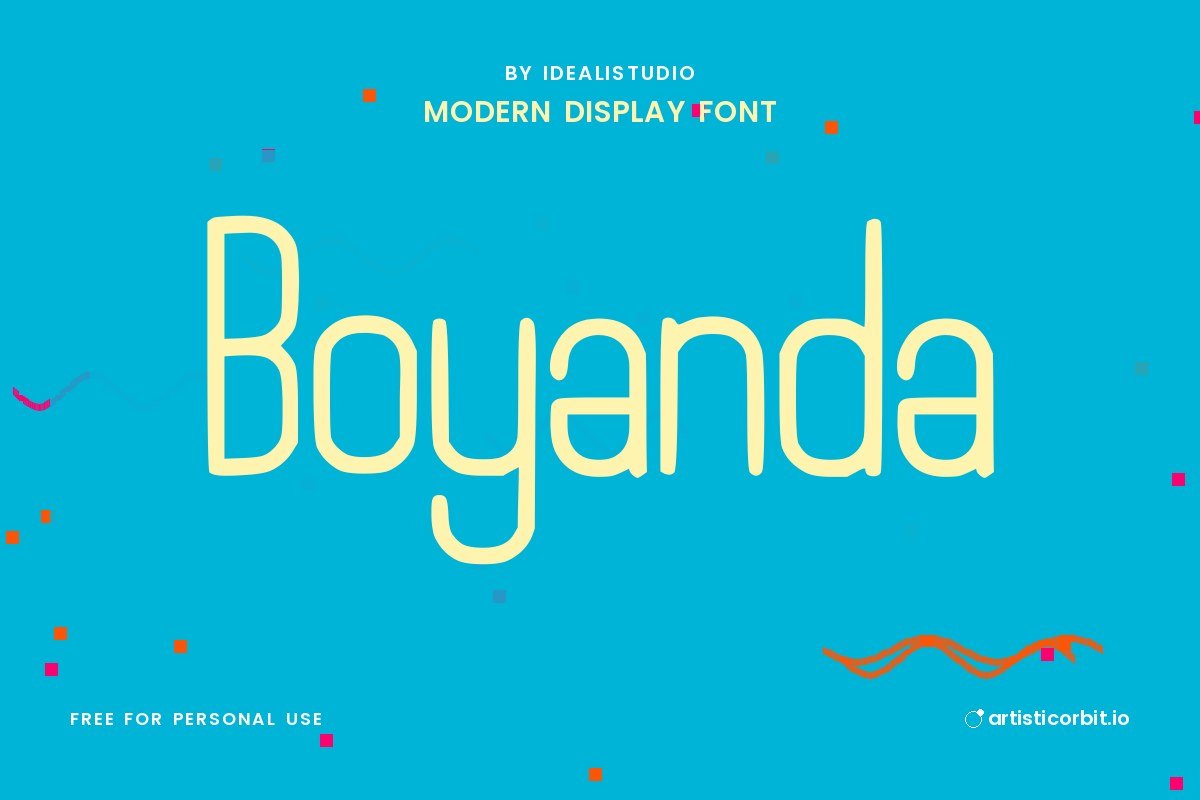 Boyanda font preview