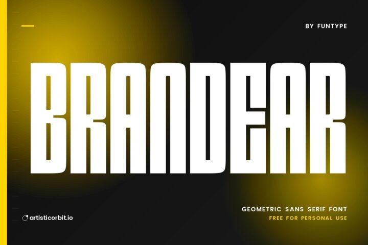 Brandear font preview