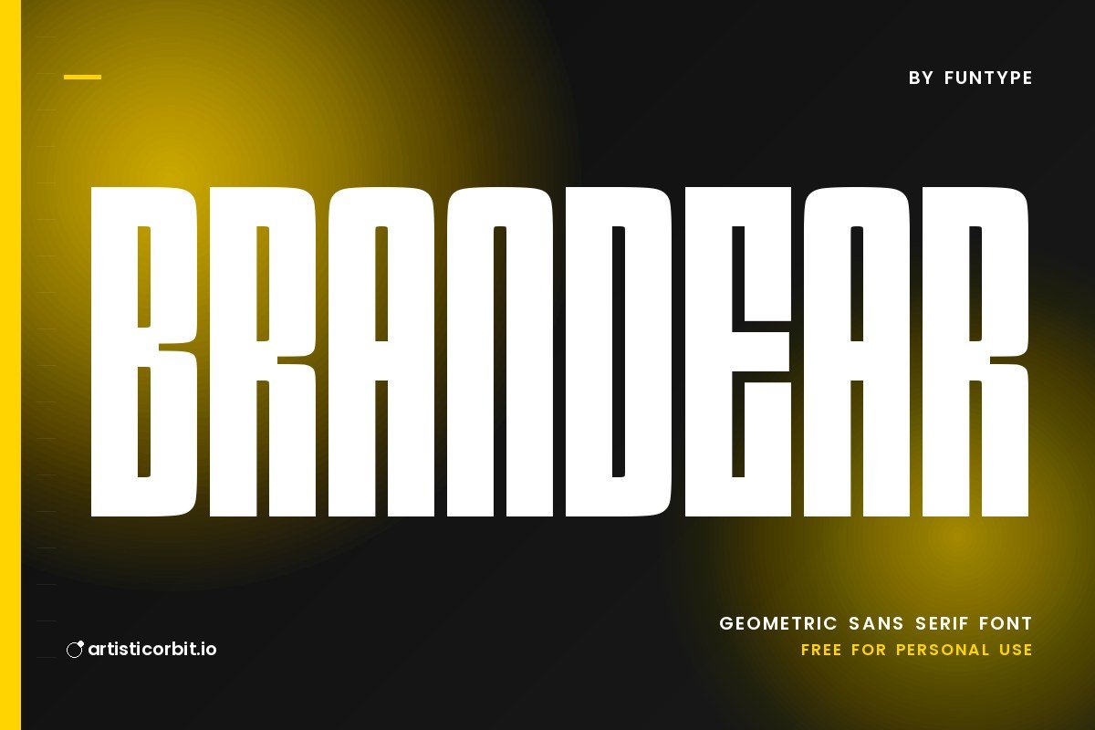 Brandear font preview