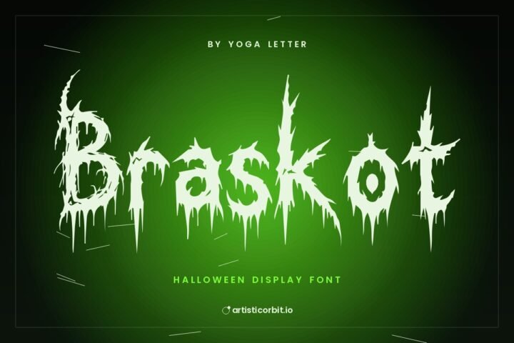 Braskot font preview
