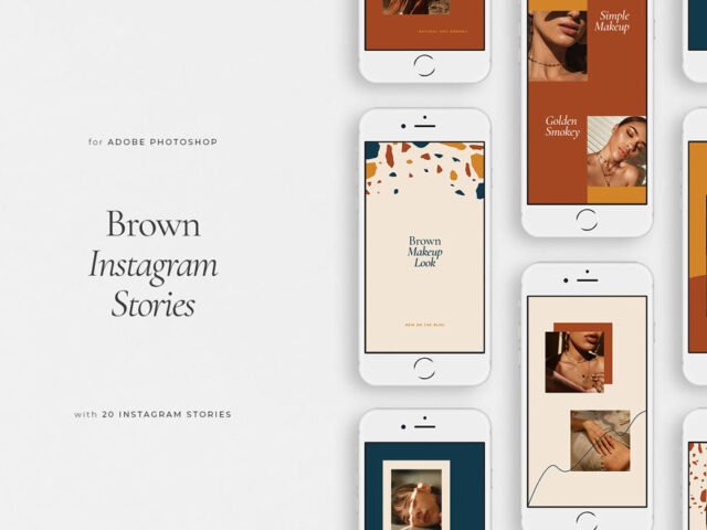 Brown Instagram Templates
