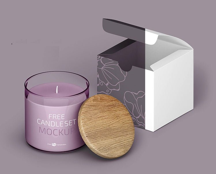 Candle Box Mockup