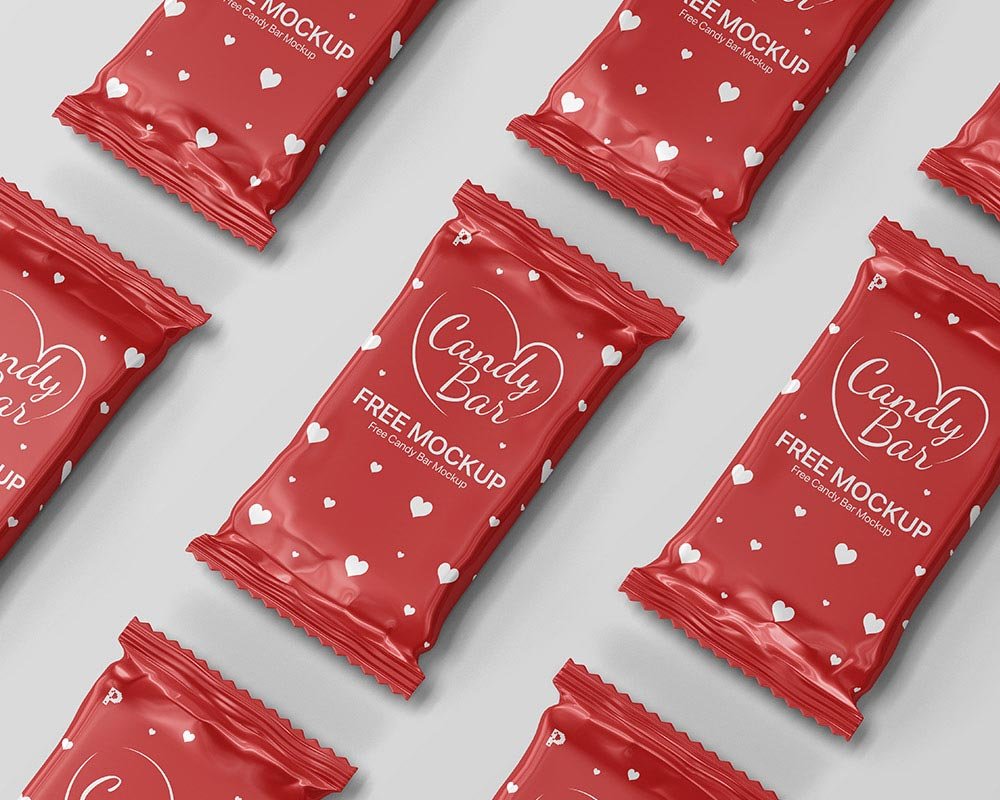 Candy & Chocolate Bar Mockup