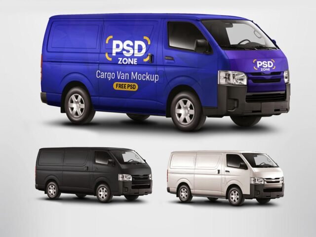 Cargo Van Mockup