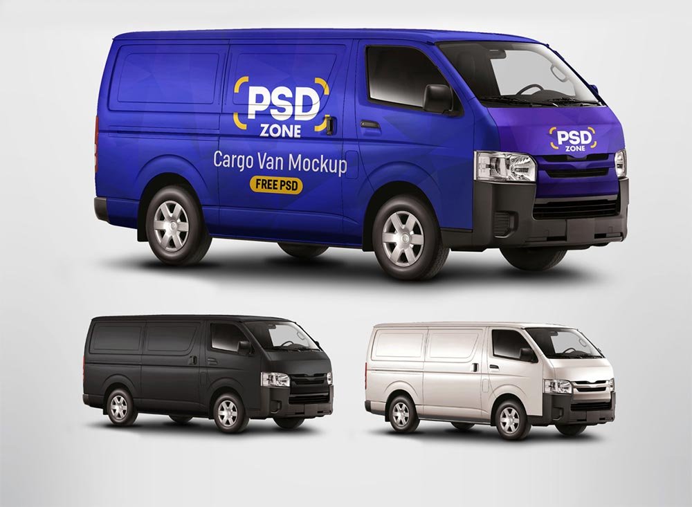 Cargo Van Mockup
