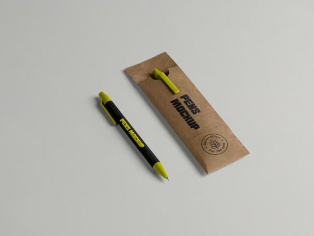 Case Pens Mockup