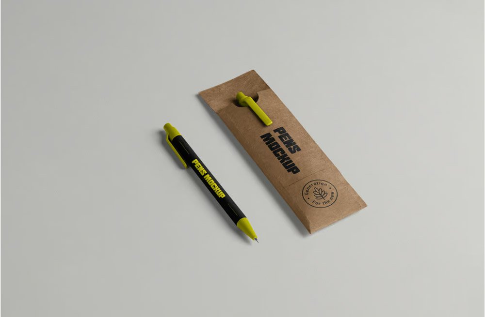 Case Pens Mockup