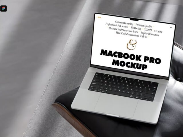 Chair MacBook Pro Mockup
