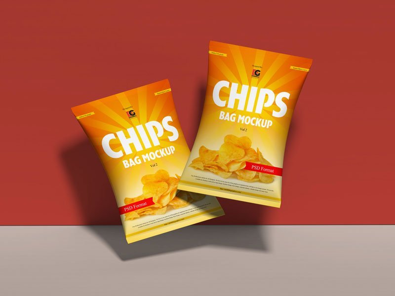 Chips Bag Mockup