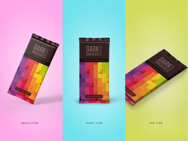 Chocolate Packaging Mockups