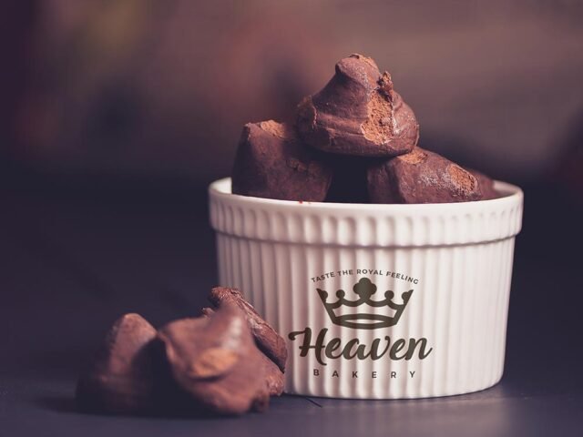 Chocolate Truffles Mockup