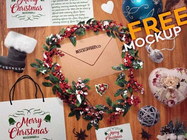 Christmas Scene Mockups