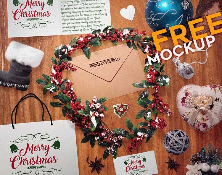 Christmas Scene Mockups