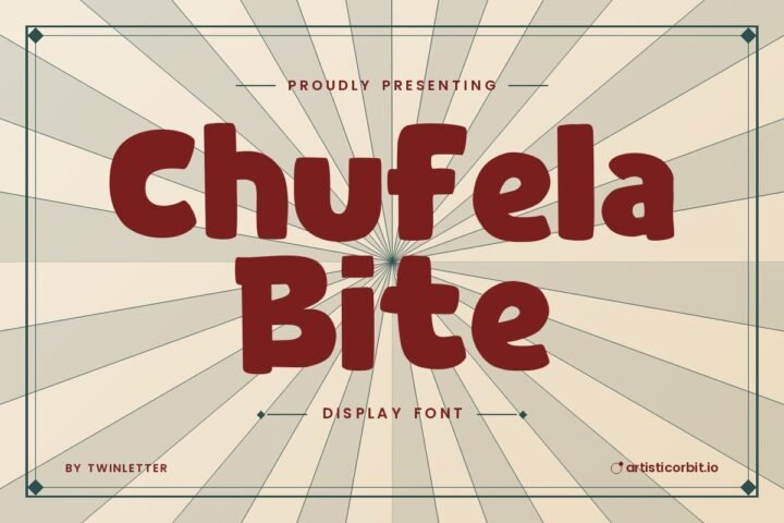 Chufela Bite font preview