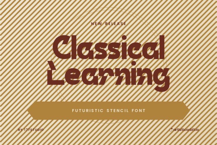 Classical Learning font preview