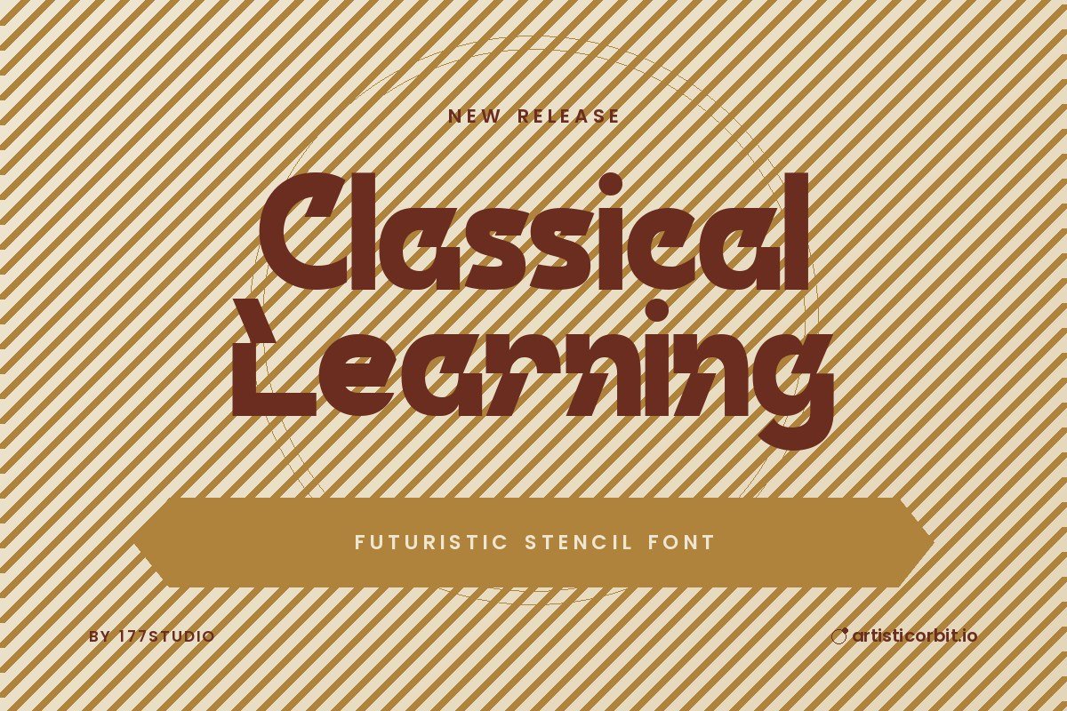 Classical Learning font preview
