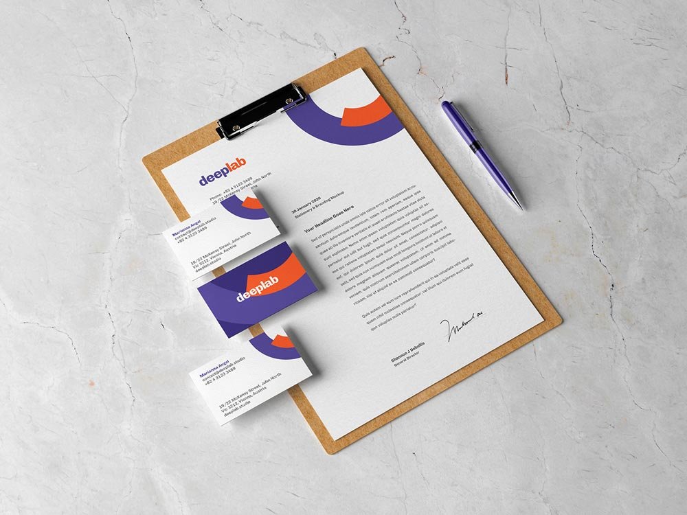 Clipboard Branding Mockup
