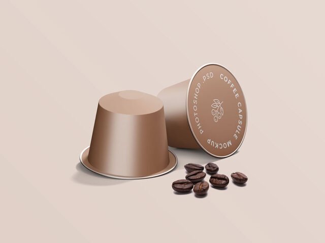 Coffee Capsule Mockup