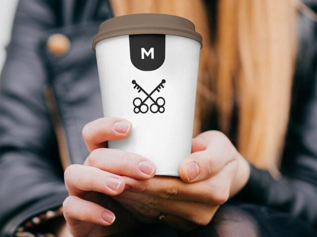 Coffee Cup Mockup in Hands