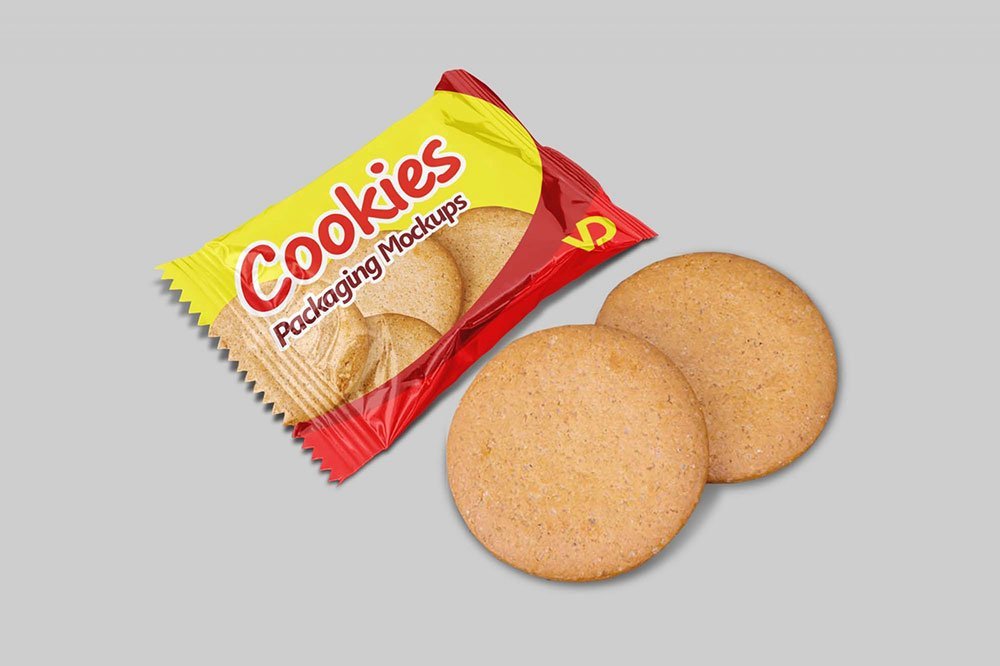 Cookie Packaging Mockup