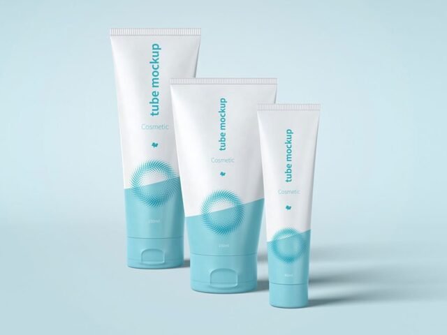 Cosmetics Tube Mockup