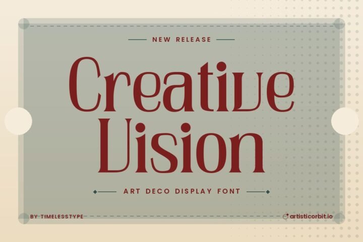 Creative Vision font preview