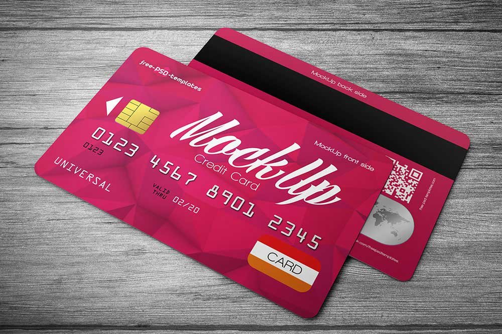 Credit Card Mockup