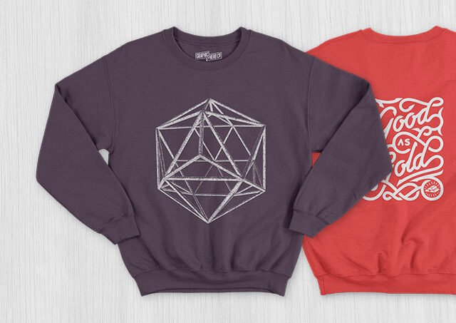 Crewneck Sweatshirt Mockup