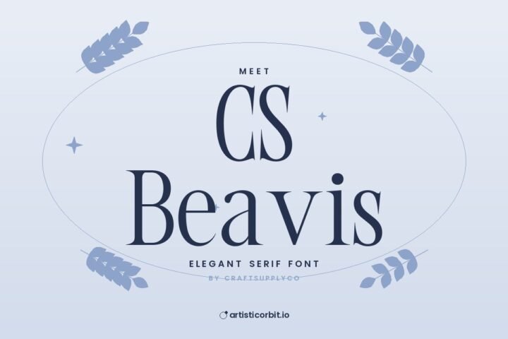 CS Beavis font preview