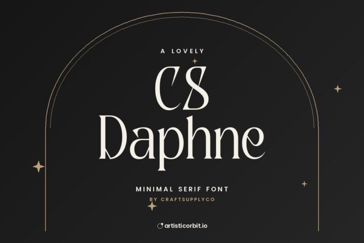 CS Daphne font preview